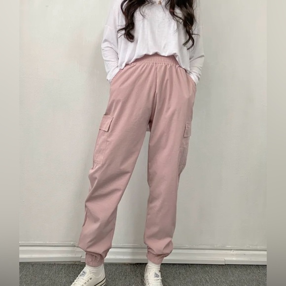 Zara Pants - ZARA - Women’s Cargo Lounge Jogger Athletic Pants, Lilac, Size S